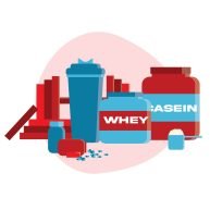 Whey Isolate: Fast-digesting, great for muscle growth