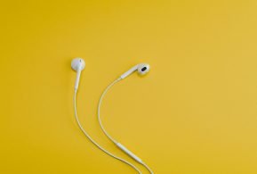 Wired headphones essential for you gym bag. 